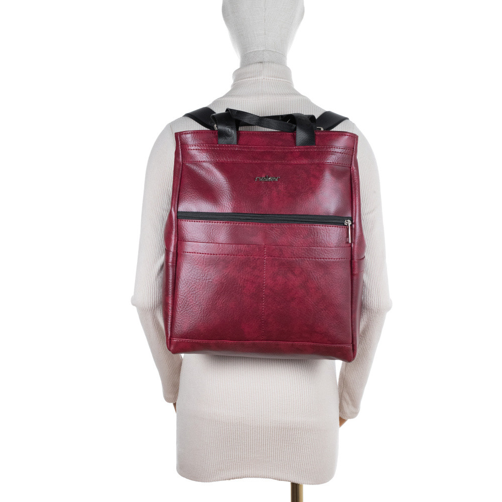 detail Dámský batoh RIEKER C2552-199/25 červená W5