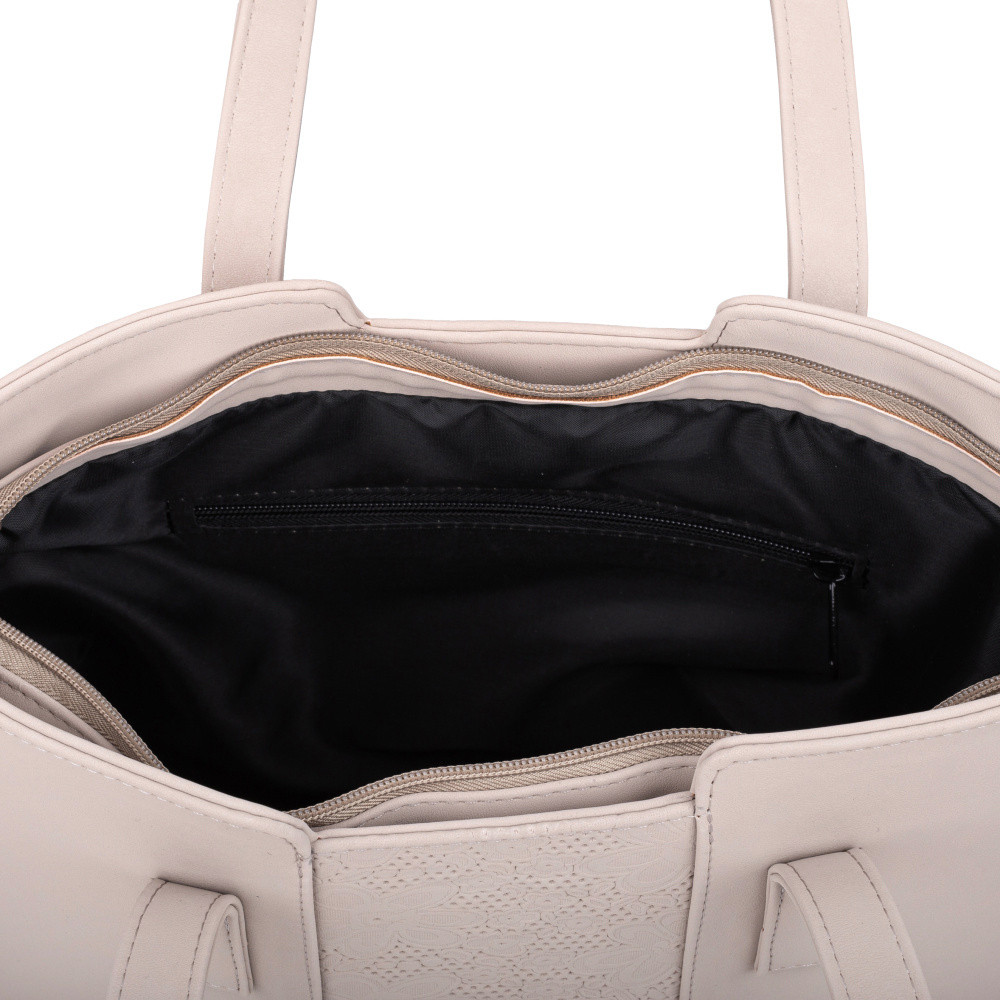 detail Dámská kabelka RIEKER C2549-111-T10 béžová W5