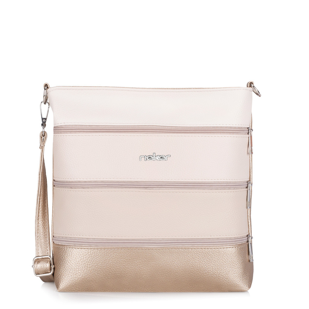 detail Dámská kabelka RIEKER C2252-206/H15-206/H14-206/H31-206/H30 zlatá W5