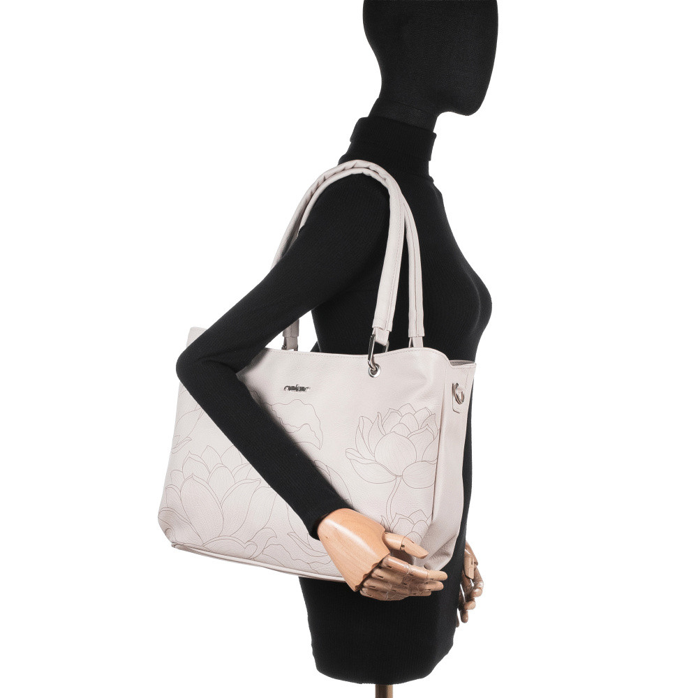 detail Dámská kabelka RIEKER C2440-168-LIL béžová S6