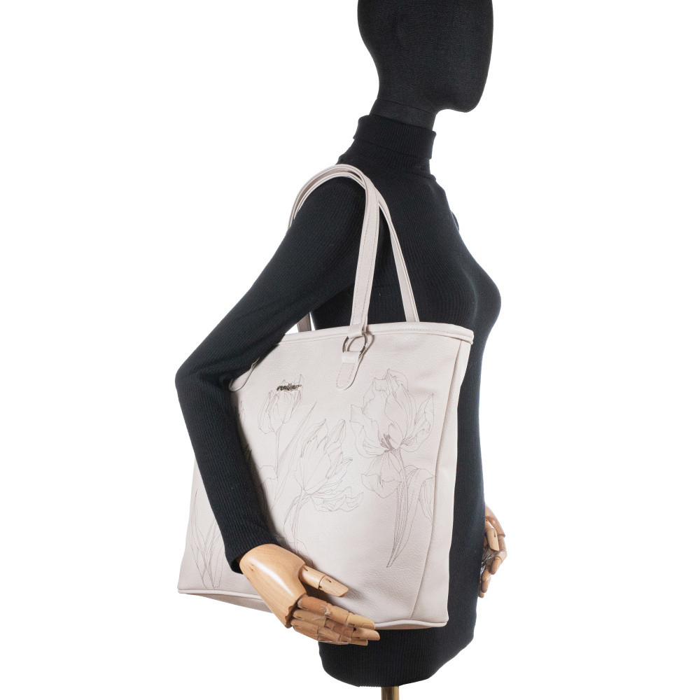 detail Dámská kabelka RIEKER C0009-168-TUL béžová W5