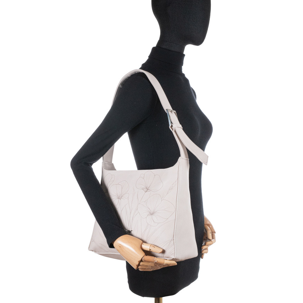 detail Dámská kabelka RIEKER C2544-168-BRK béžová S6