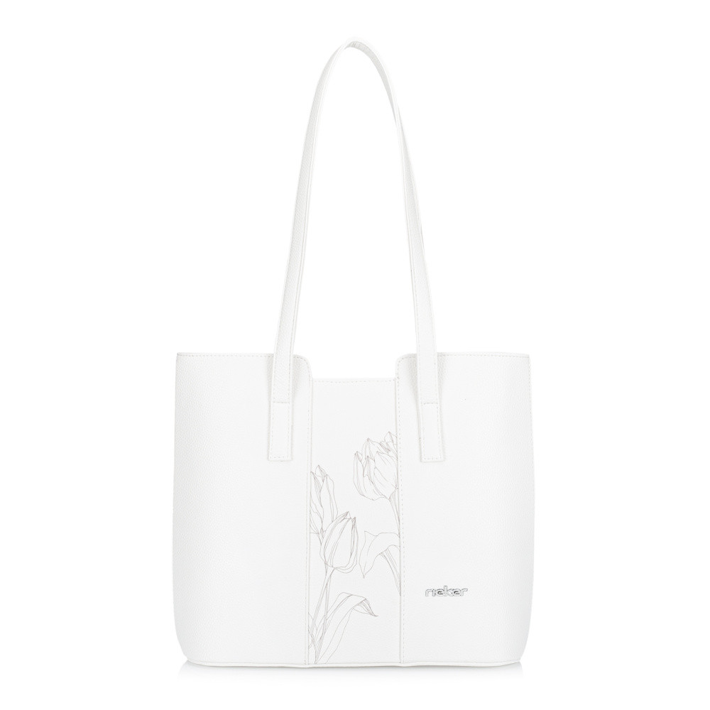 detail Dámská kabelka RIEKER C2549-110-TUL bílá S6