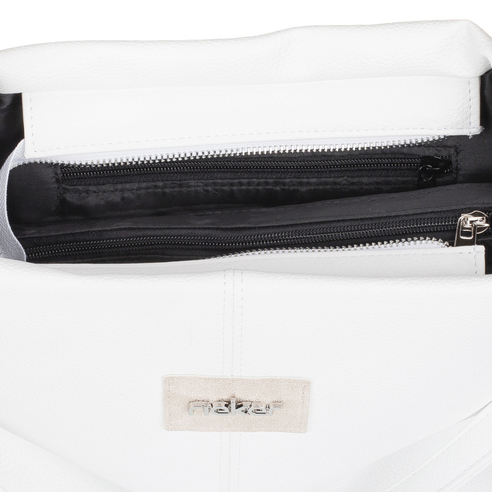 detail Dámská kabelka RIEKER C2601-110-065 bílá S6