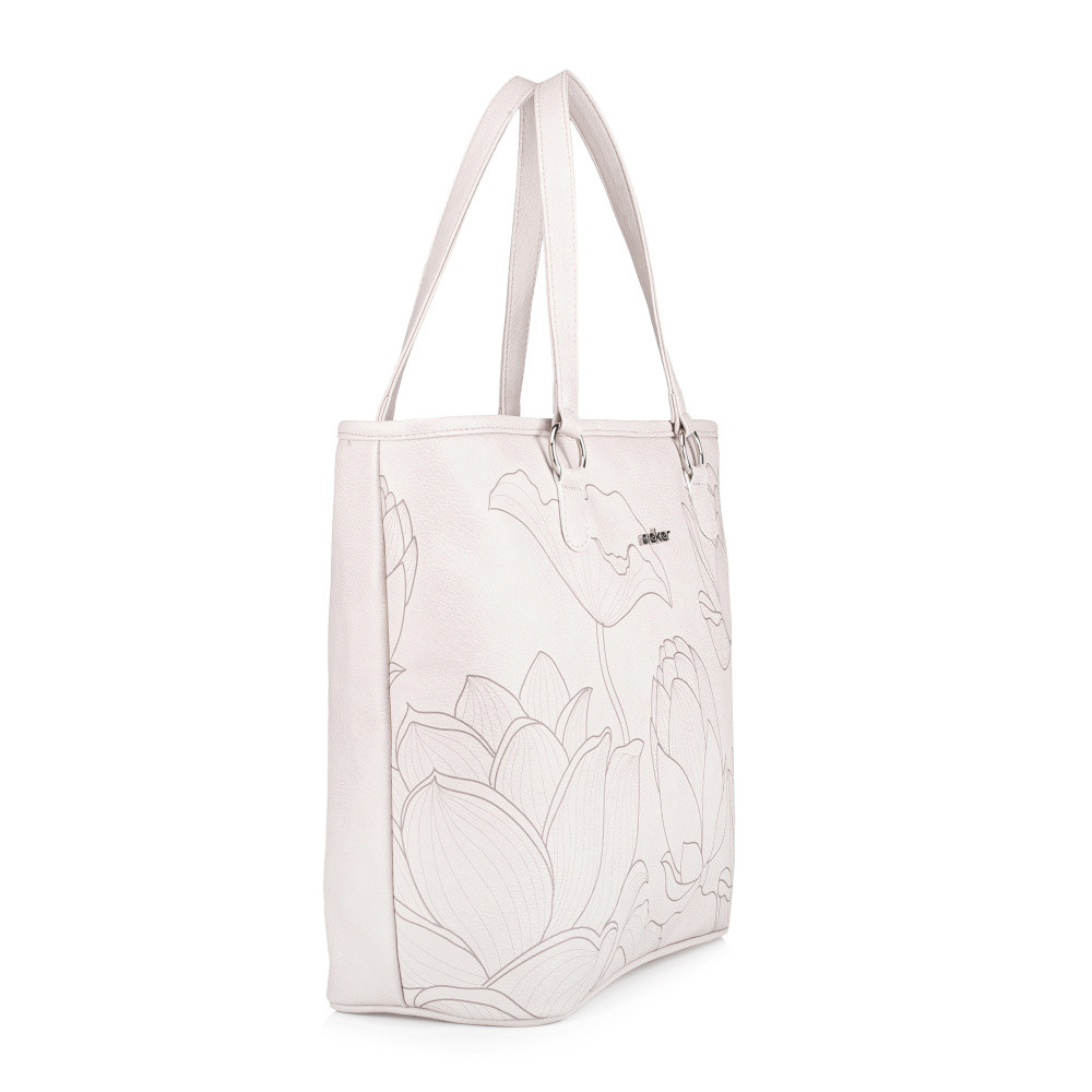 detail Dámská kabelka RIEKER C0009-168-LIL béžová S6