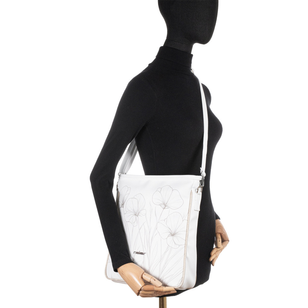 detail Dámská kabelka RIEKER C0082-110-065-BRK bílá S6