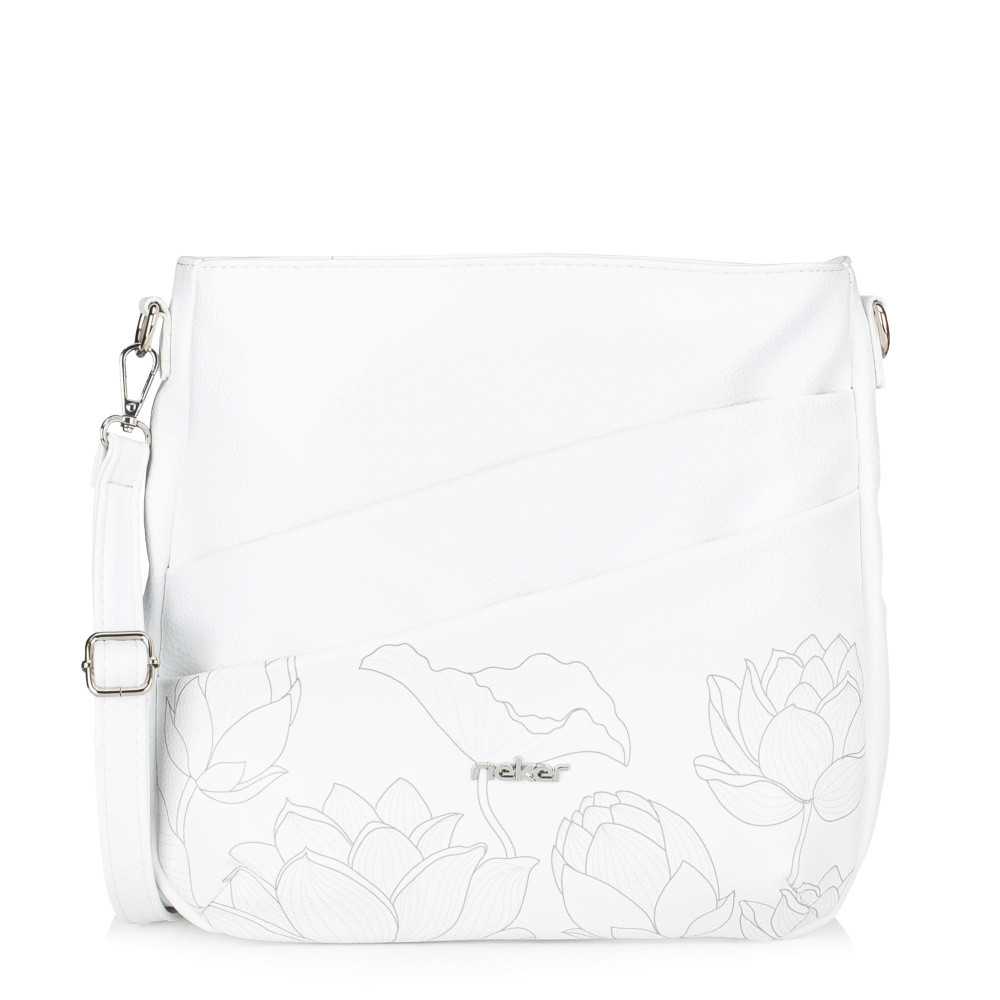 detail Dámská kabelka RIEKER C2239-110-LIL bílá W5