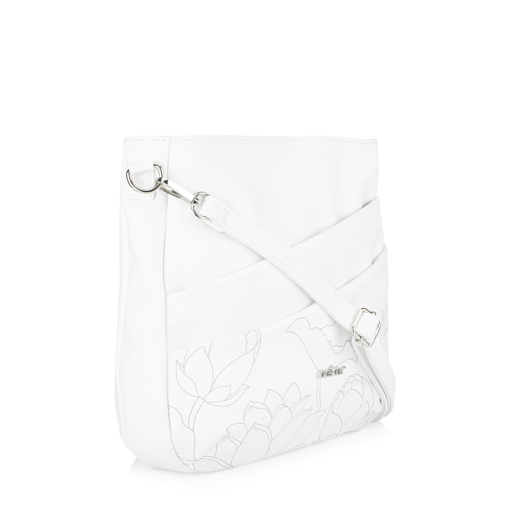 detail Dámská kabelka RIEKER C2239-110-LIL bílá W5