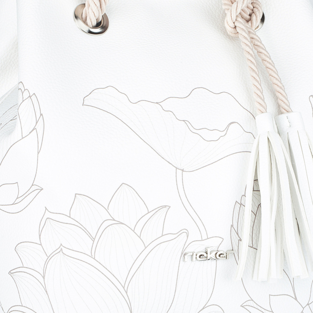 detail Dámská kabelka RIEKER C0200-110-LIL bílá S6