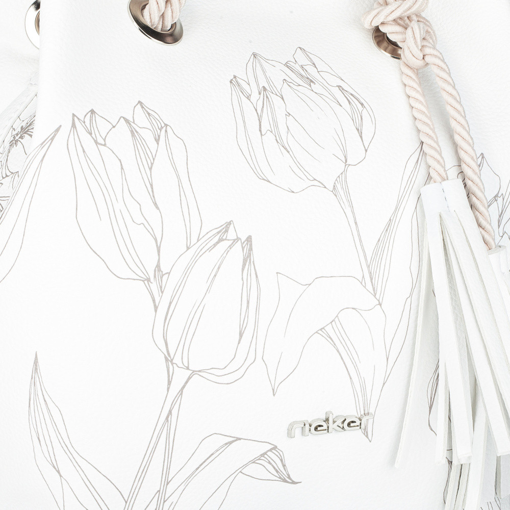 detail Dámská kabelka RIEKER C0200-110-TUL bílá W5