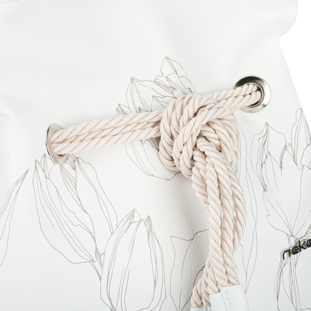 detail Dámská kabelka RIEKER C0156-110-TUL bílá S6