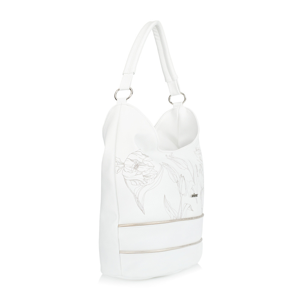 detail Dámská kabelka RIEKER C1954-110-065-TUL bílá S6