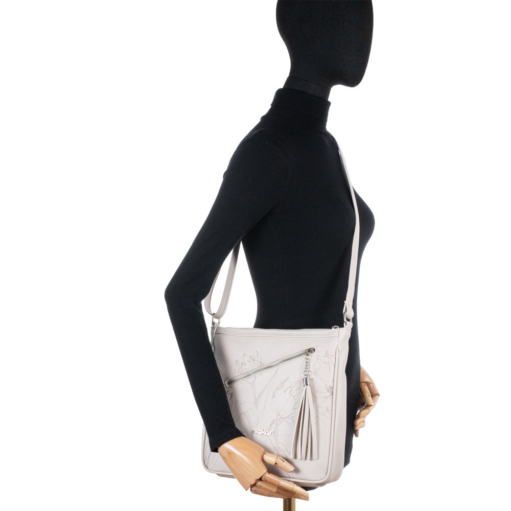 detail Dámská kabelka RIEKER C0030-168-TUL béžová S6