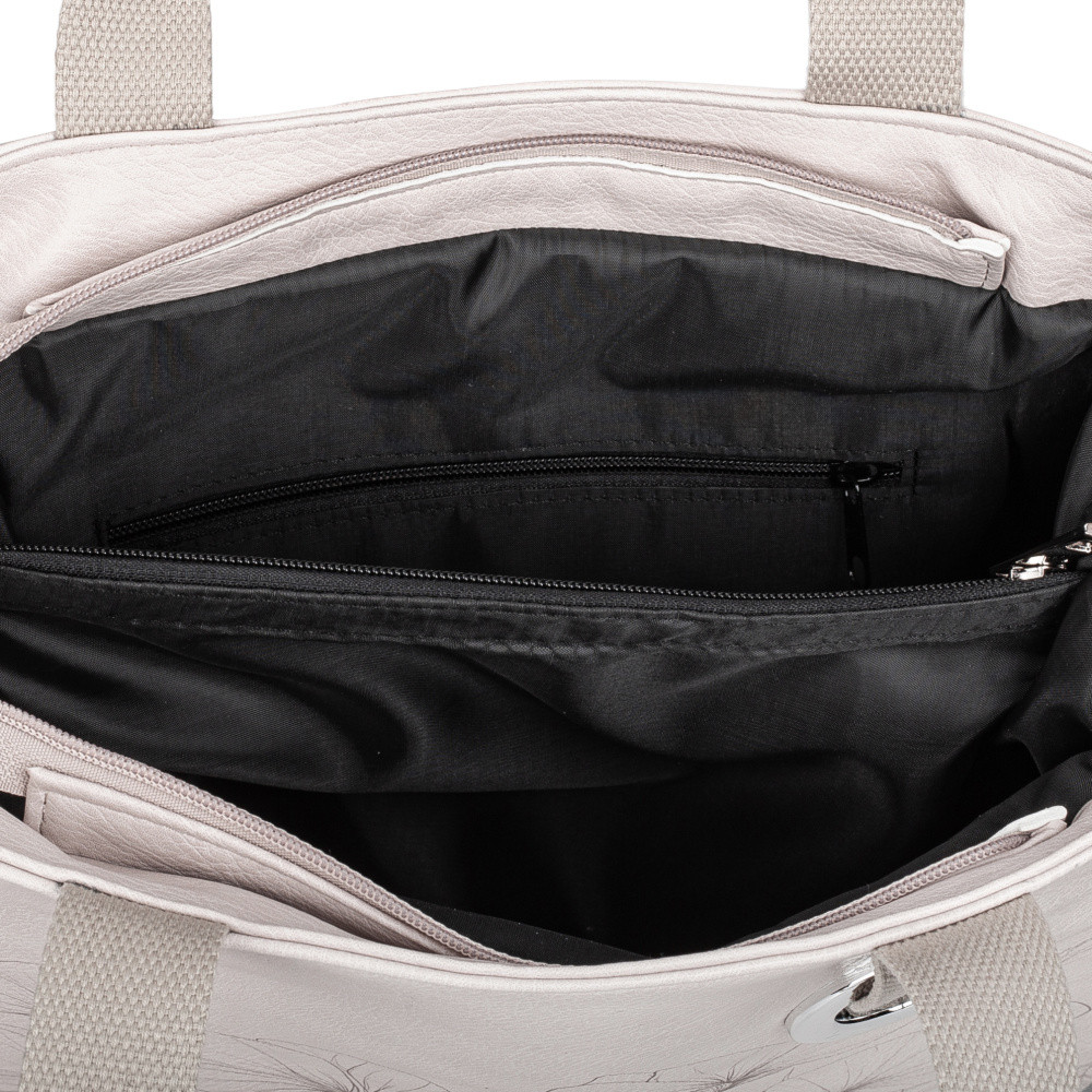 detail Dámská kabelka RIEKER C2038-168-BRK béžová S6