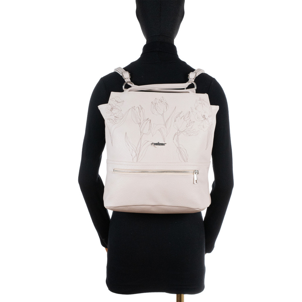 detail Dámská kabelka RIEKER C2606-168-TUL béžová S6