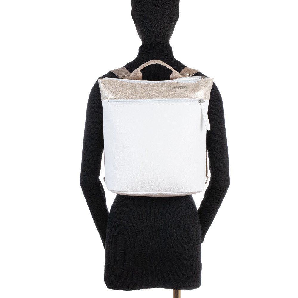 detail Dámský batoh RIEKER C2546-110-065 bílá S6