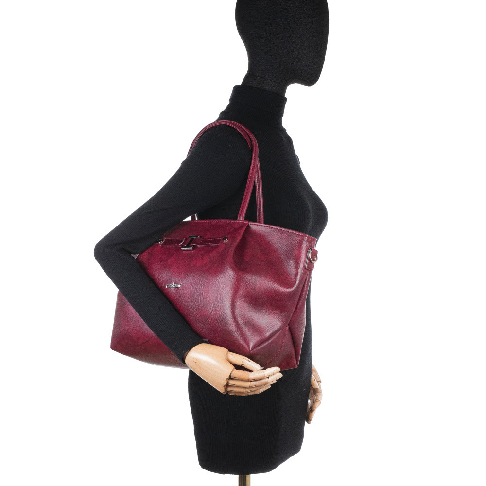 detail Dámská kabelka RIEKER C2602-199/25-073/25-1 červená W5