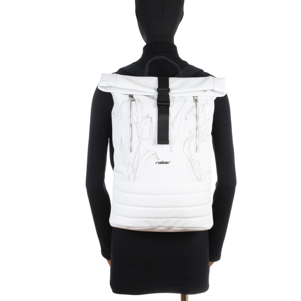 detail Dámský batoh RIEKER C0278-110-TUL bílá S6