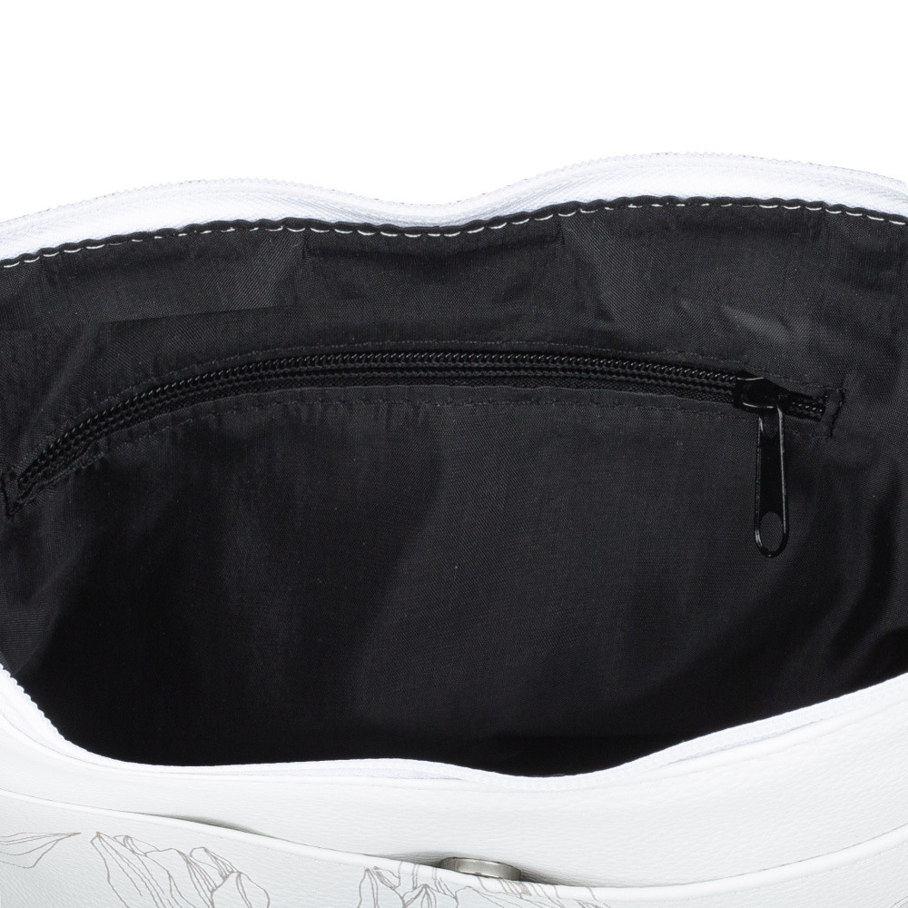 detail Dámská kabelka RIEKER C2604-110-TUL bílá S6