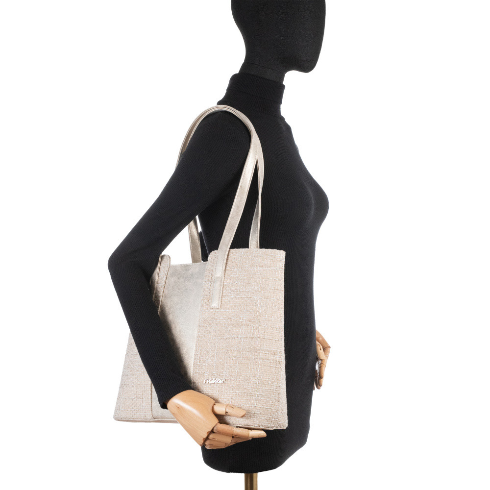 detail Dámská kabelka RIEKER C2549-144/1-065 béžová S6