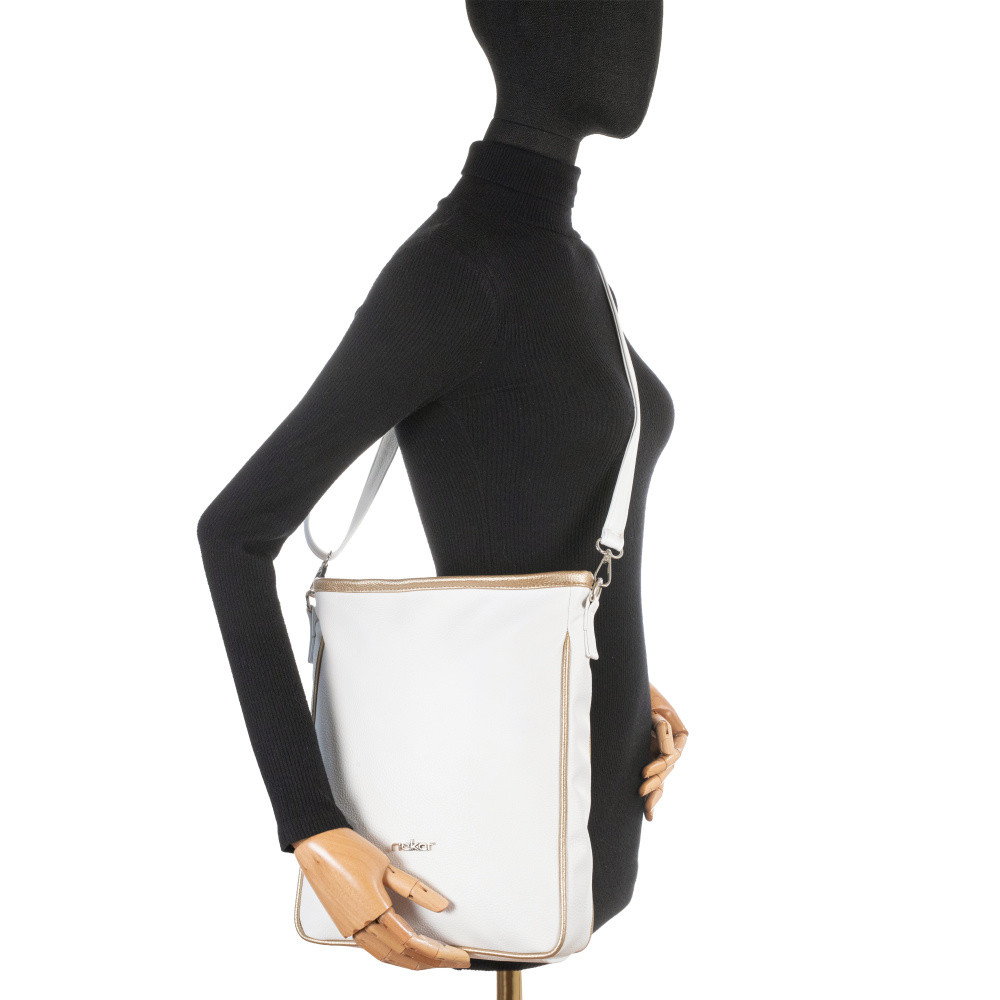 detail Dámská kabelka RIEKER C0082-206/H12-206/H15 bílá S6