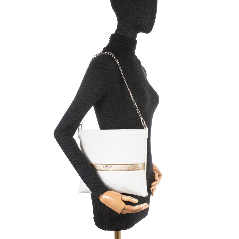 detail Dámská kabelka RIEKER C2219K-206/H12-206/H15 bílá S6