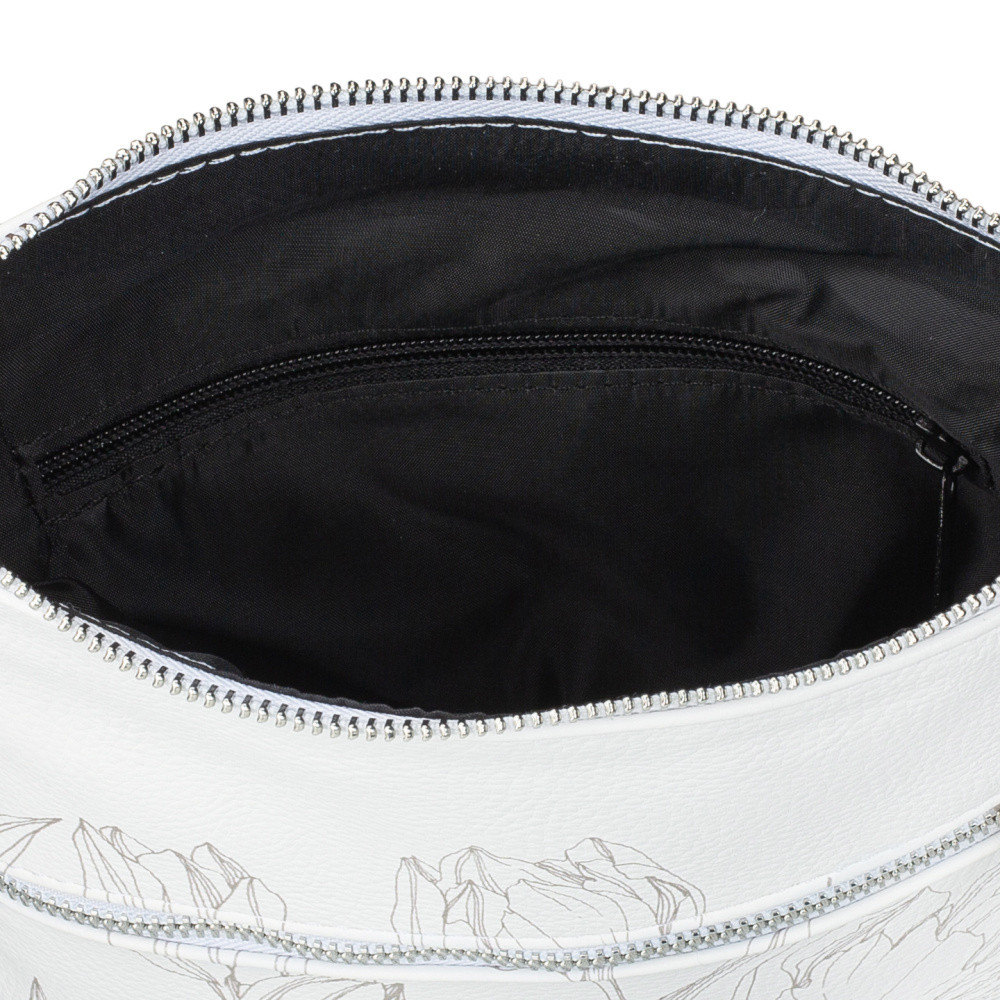 detail Dámská kabelka RIEKER C2441-110-TUL bílá S6