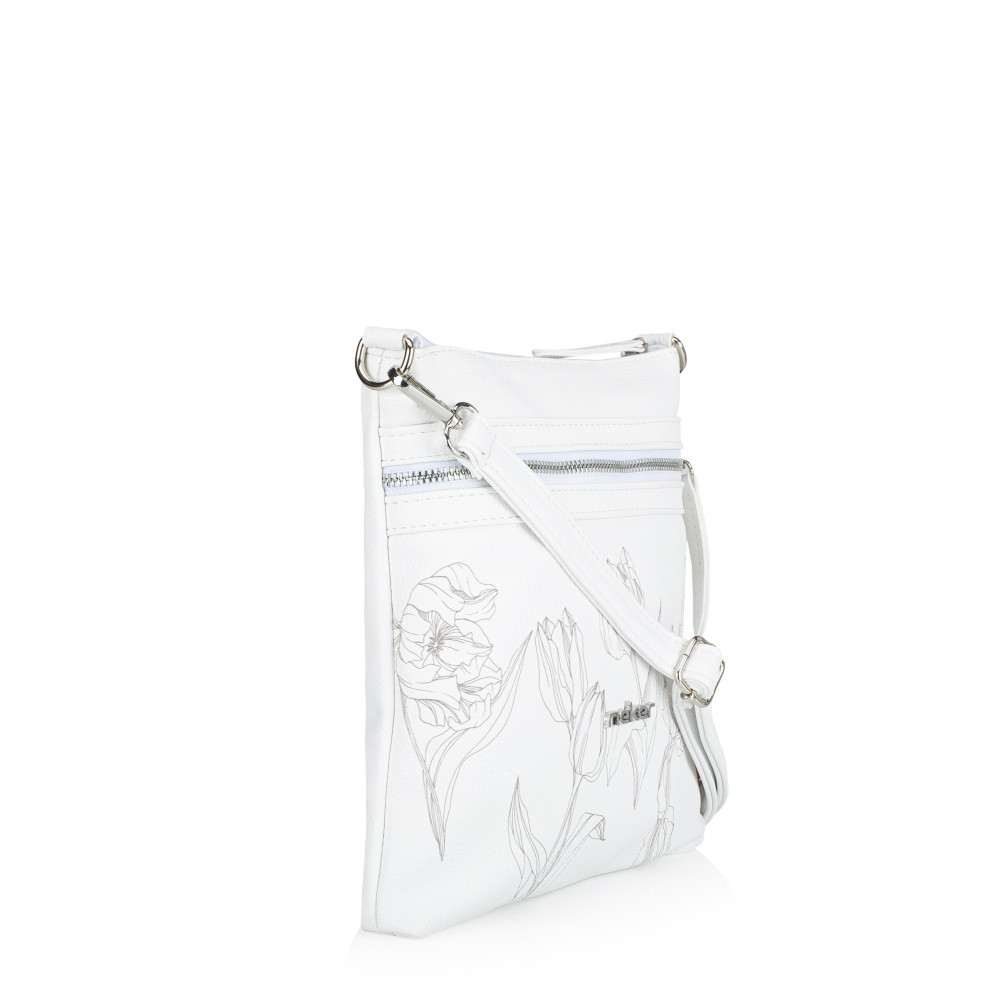 detail Dámská kabelka RIEKER C2533-110-TUL bílá S6