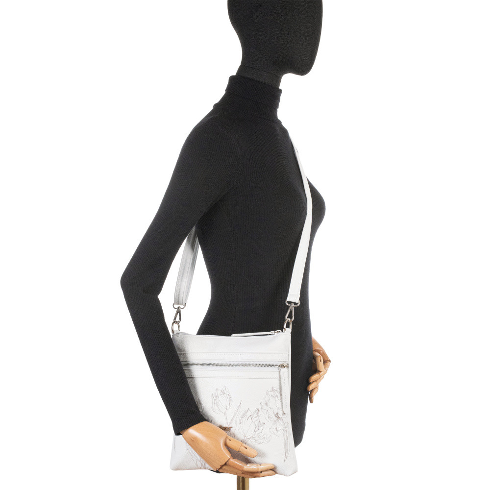 detail Dámská kabelka RIEKER C2533-110-TUL bílá S6