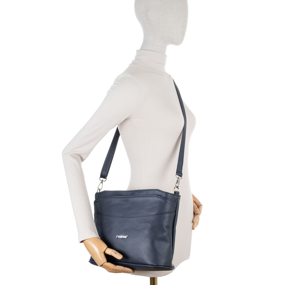 detail Dámská kabelka RIEKER C2423-105 modrá S6