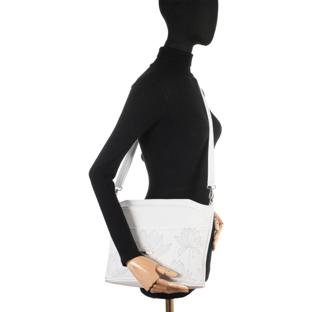 detail Dámská kabelka RIEKER C2423-110-KWT bílá S6