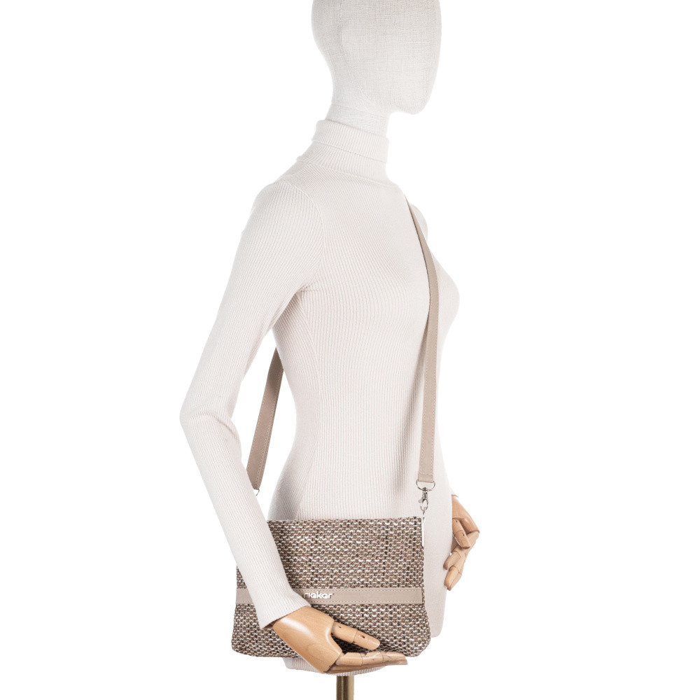 detail Dámská kabelka RIEKER C2537-144/2-203/111 hnědá S6