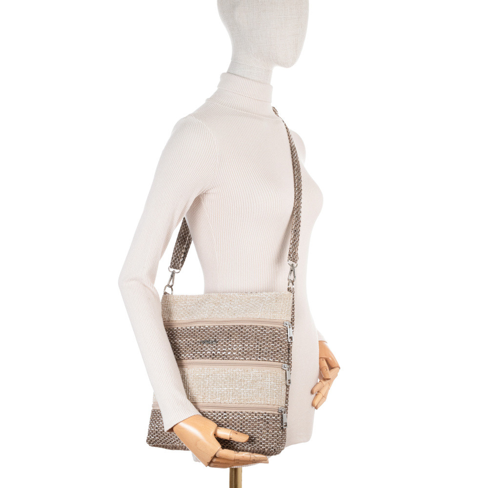 detail Dámská kabelka RIEKER C2252-144/2-144/1 hnědá S6