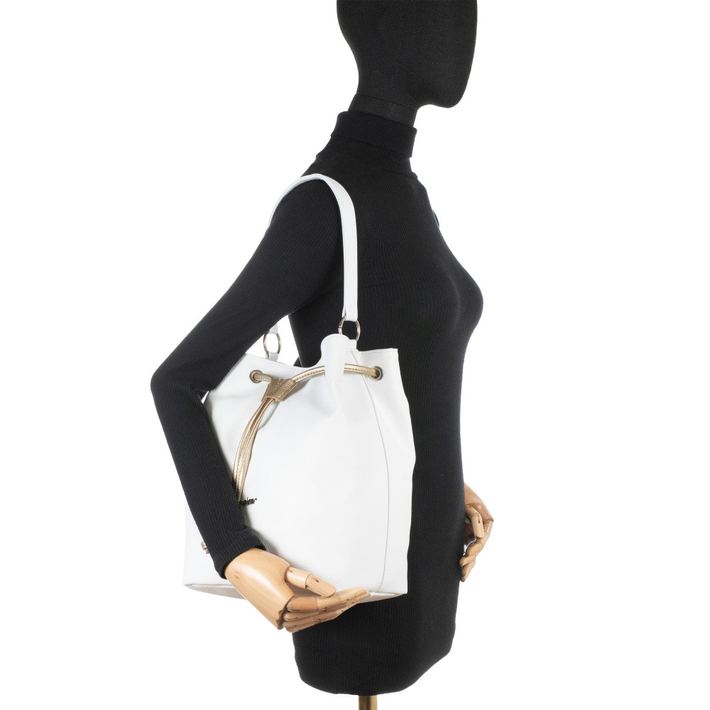 detail Dámská kabelka RIEKER C2607-206/H12-206/H15 bílá S6