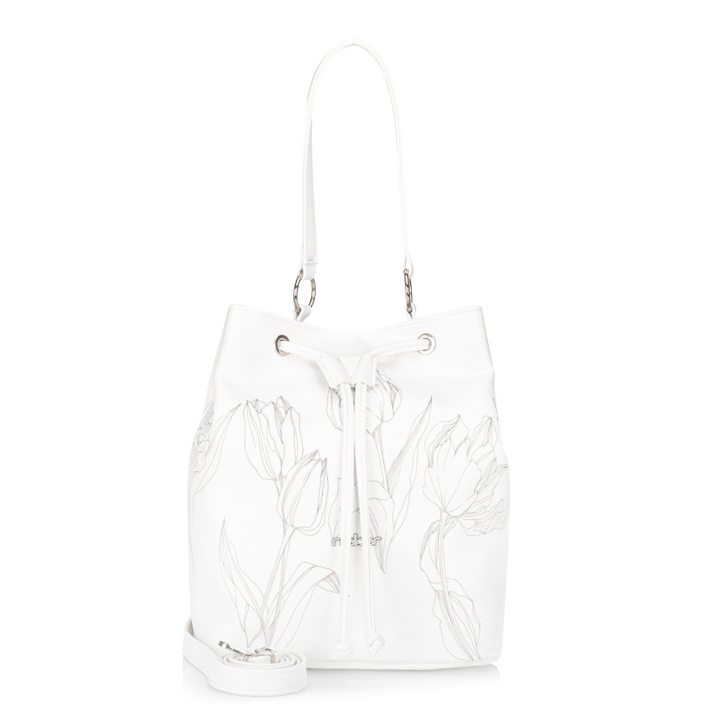 detail Dámská kabelka RIEKER C2607-110-TUL bílá S6