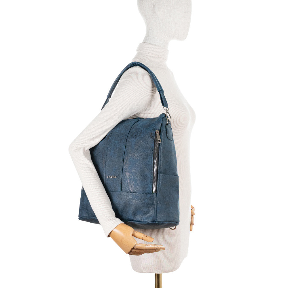 detail Dámský batoh RIEKER C2415-353-TUL modrá S6