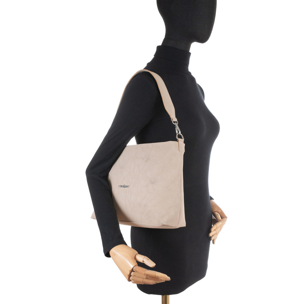 detail Dámská kabelka RIEKER C2230-111-BRK béžová S6