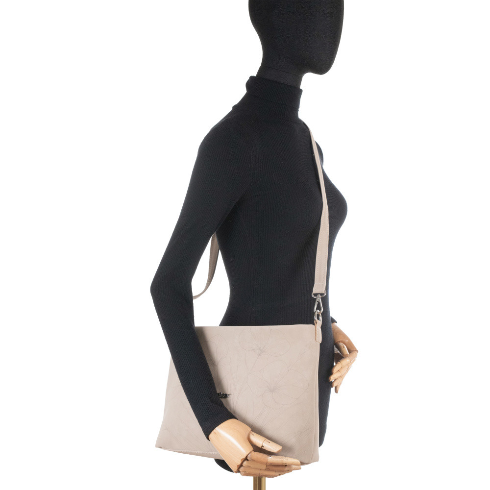 detail Dámská kabelka RIEKER C2230-111-BRK béžová S6