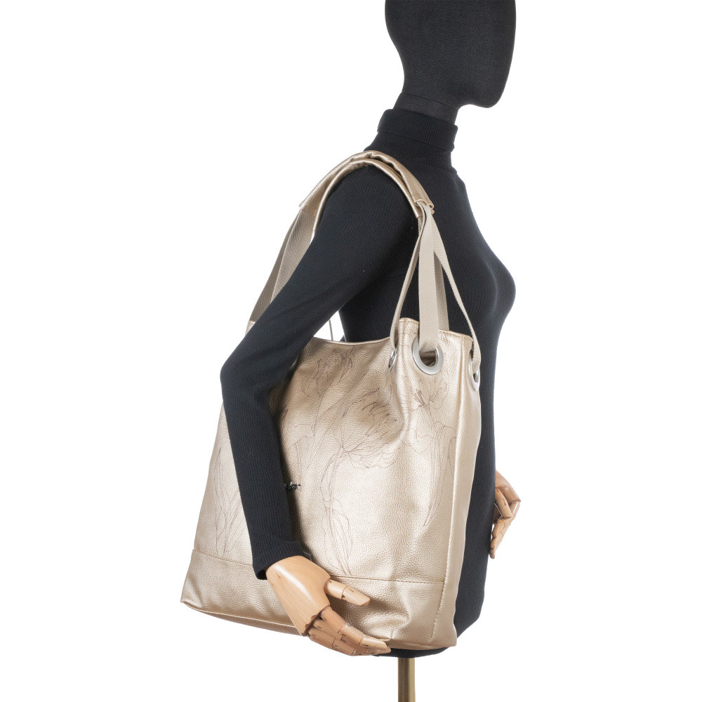 detail Dámská kabelka RIEKER C0210-206/H15-TUL zlatá S6