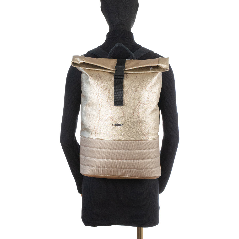 detail Dámský batoh RIEKER C2250-206/H15-1023/4-TUL zlatá S6