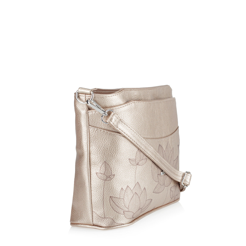 detail Dámská kabelka RIEKER C2423-206/H15-KWT zlatá S6