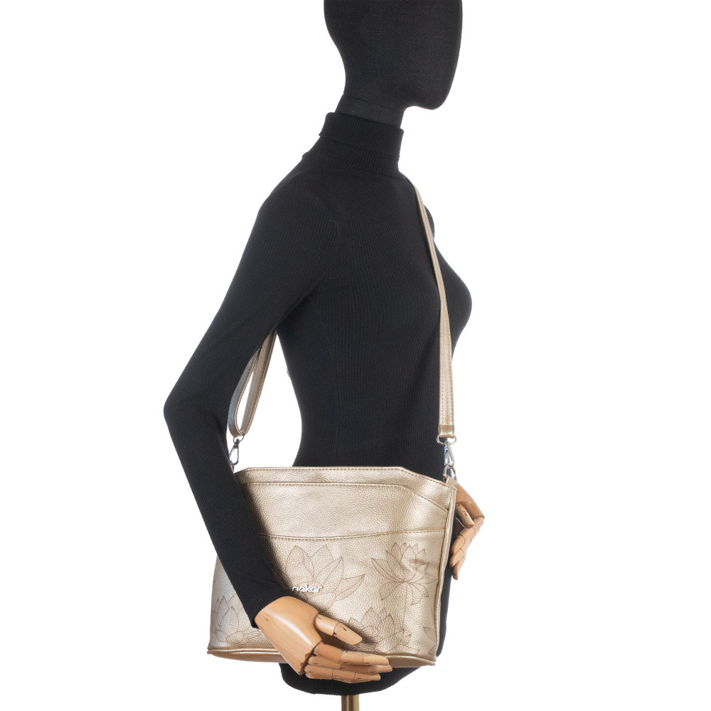detail Dámská kabelka RIEKER C2423-206/H15-KWT zlatá S6