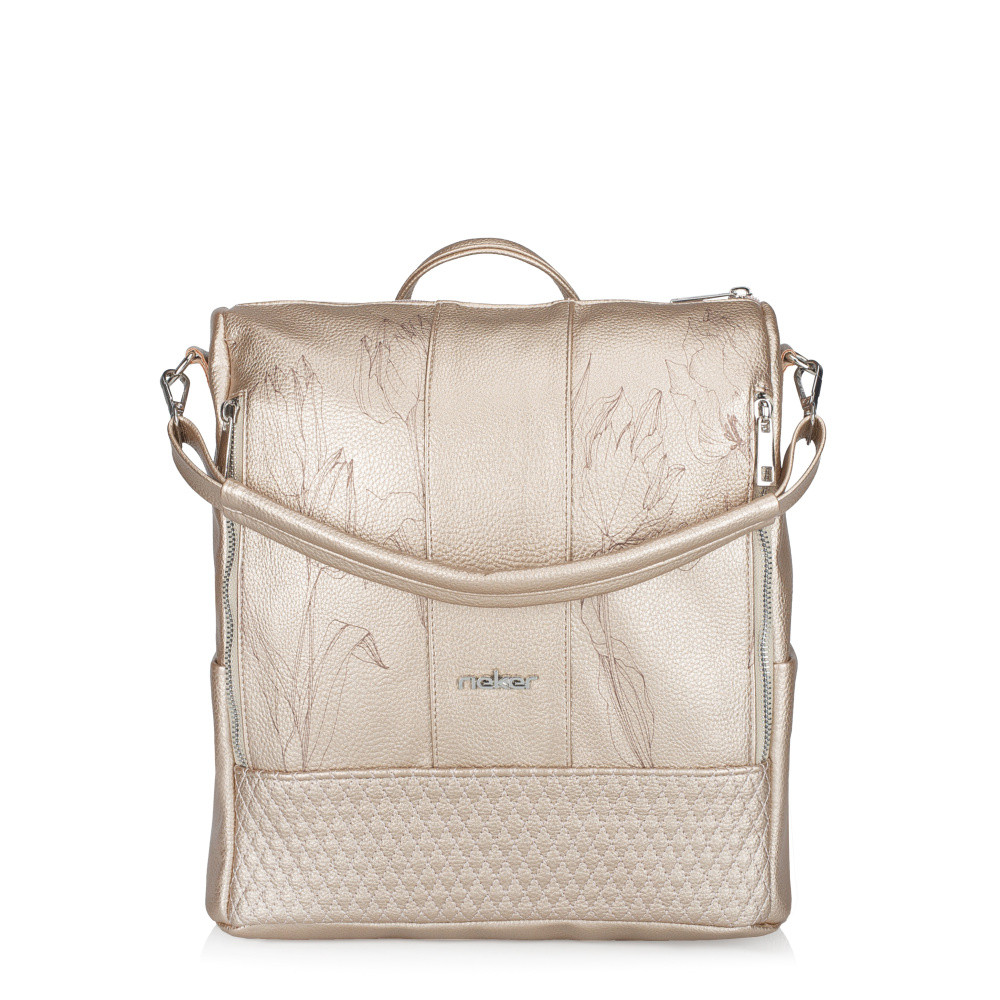 detail Dámský batoh RIEKER C2415-206/H15-H1-TUL zlatá S6