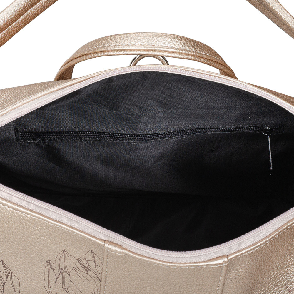 detail Dámský batoh RIEKER C2415-206/H15-H1-TUL zlatá S6