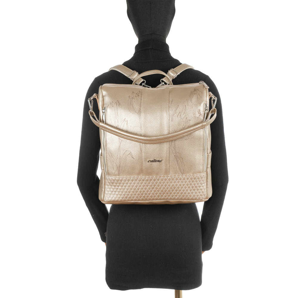 detail Dámský batoh RIEKER C2415-206/H15-H1-TUL zlatá S6