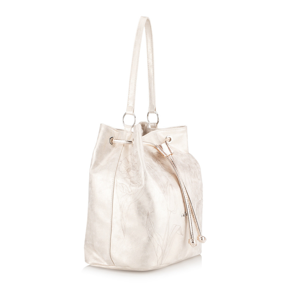 detail Dámská kabelka RIEKER C2607-065-206/SH4-TUL zlatá S6