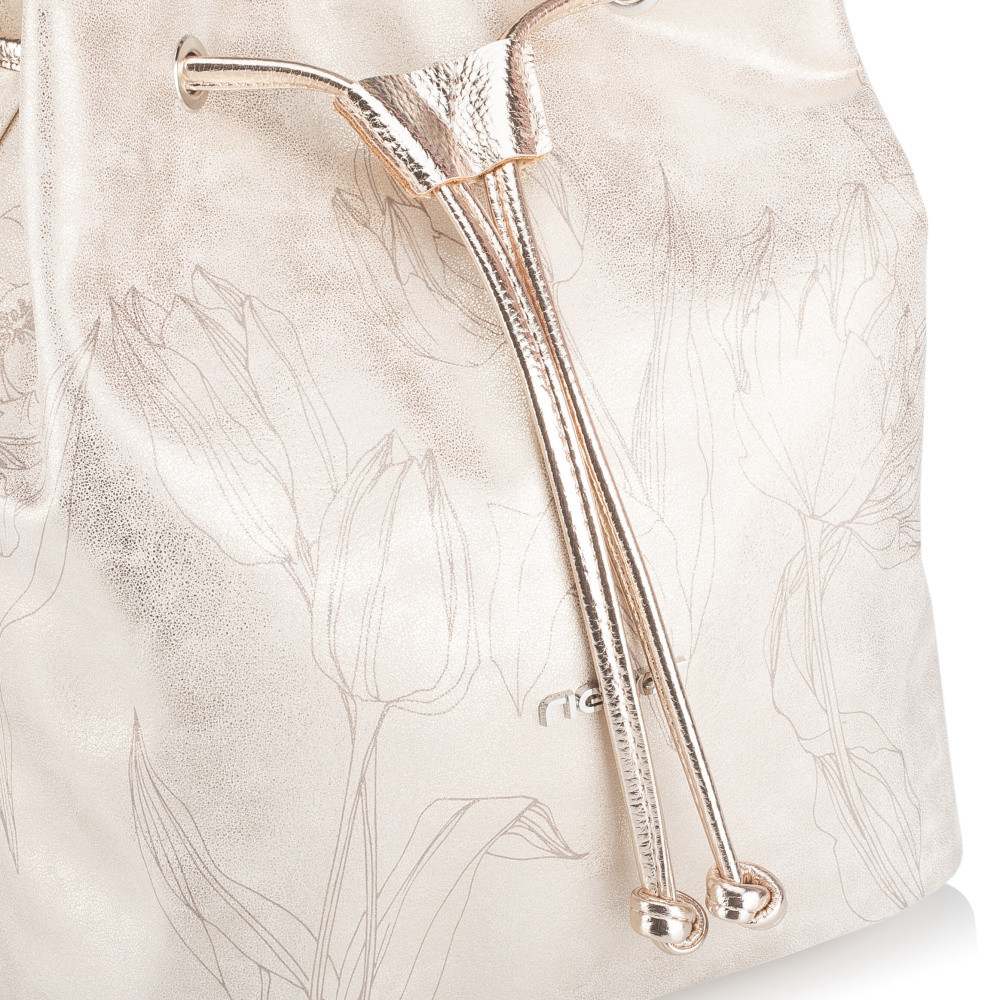 detail Dámská kabelka RIEKER C2607-065-206/SH4-TUL zlatá S6