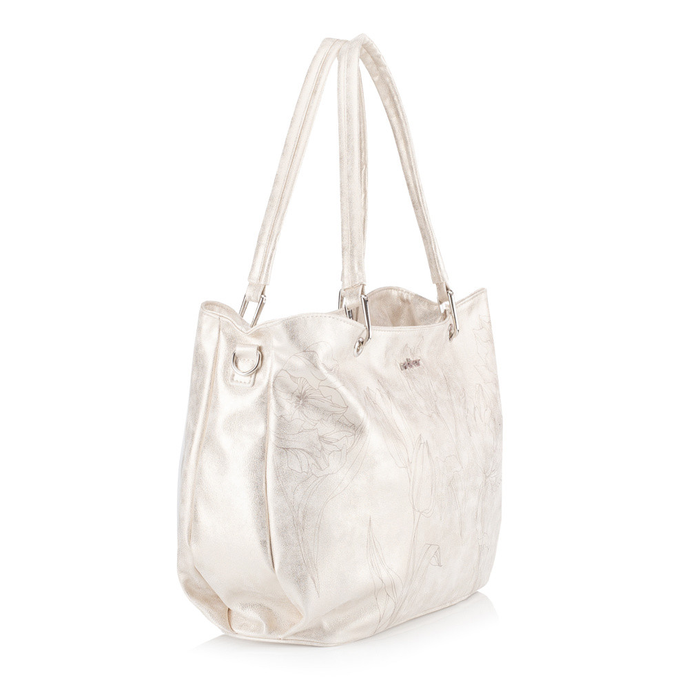 detail Dámská kabelka RIEKER C2440-065-TUL zlatá S6