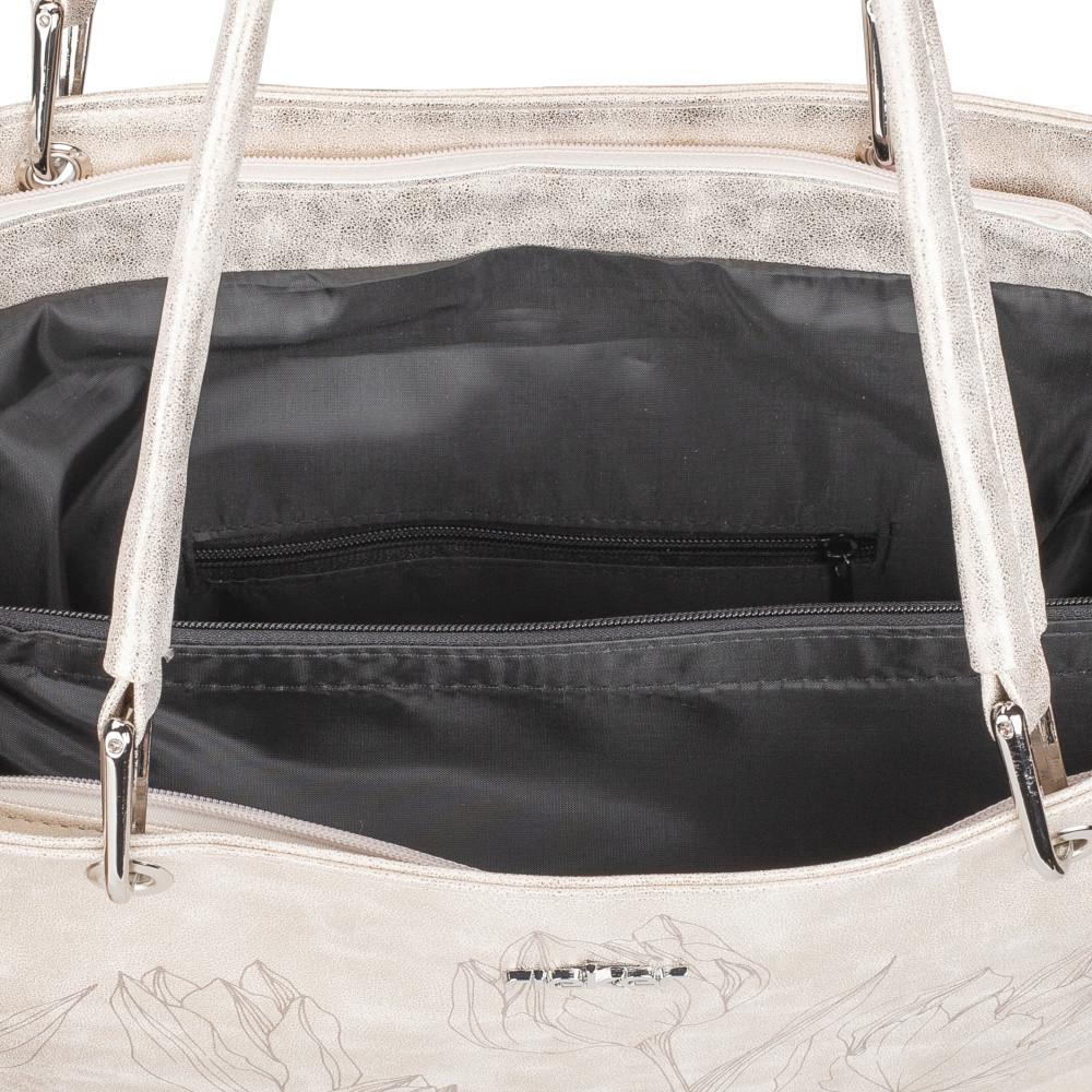 detail Dámská kabelka RIEKER C2440-065-TUL zlatá S6