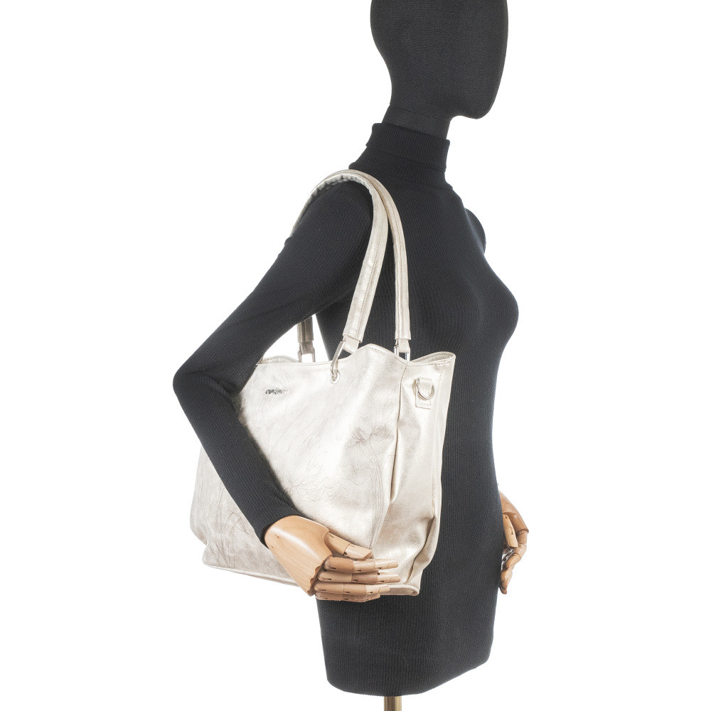 detail Dámská kabelka RIEKER C2440-065-TUL zlatá S6